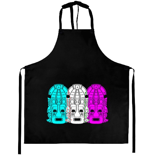 Mayan And Aztec Symbol Aztec Inca Aprons
