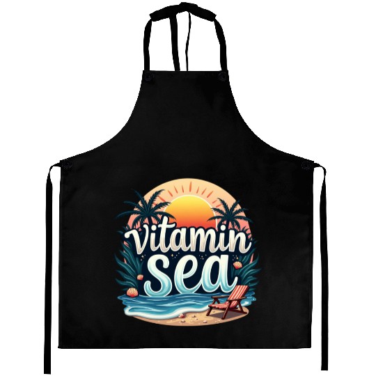 Sunset Beach Relaxation Design Aprons