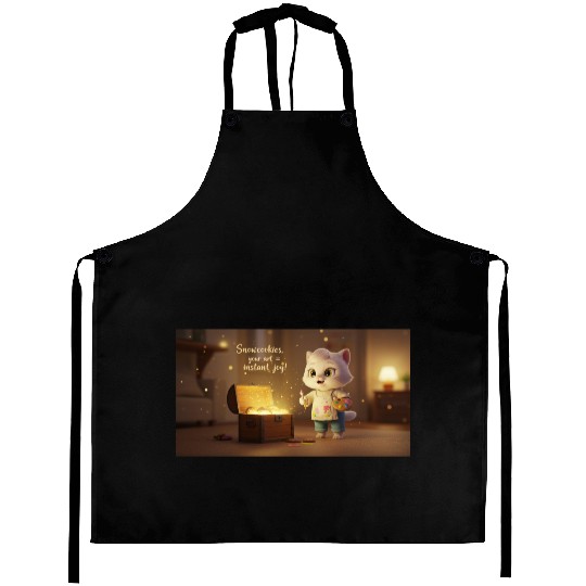 A magical hyper-realistic 3D render  Aprons