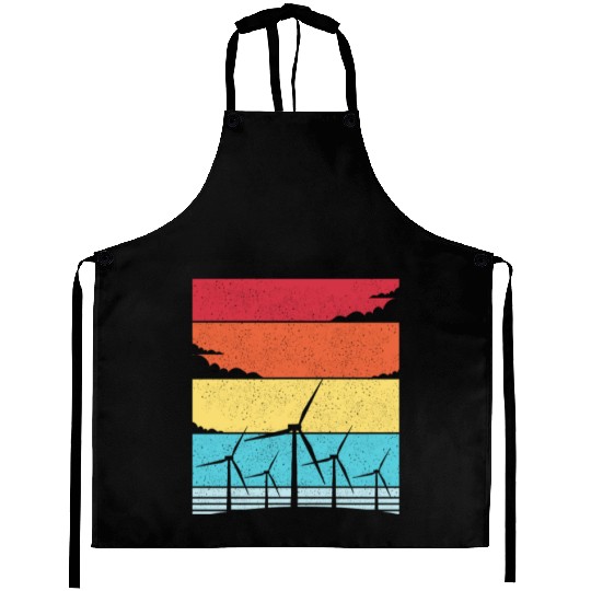 Wind Energy Earth Day Wind Turbine Aprons