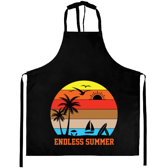 Endless Summer Sunset Design Aprons