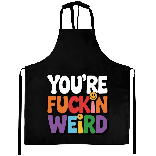 Colorful Affirmation Statement Aprons