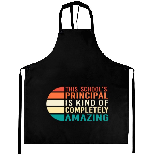School Principal Teacher Appreciation Aprons