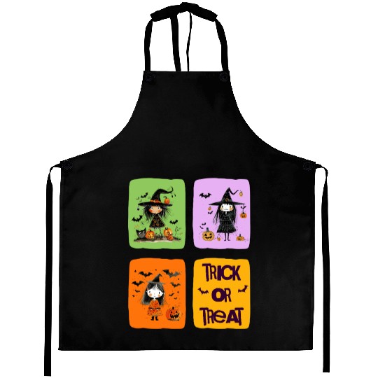 Halloween Trick or Treat Aprons