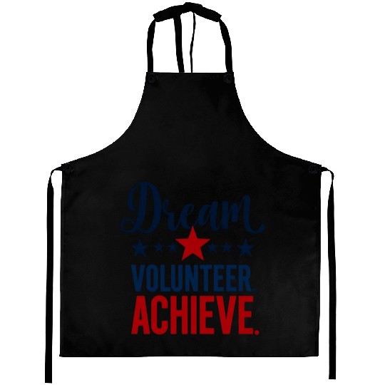 Dream Volunteer Achieve 2026 Inspiration Design  Aprons