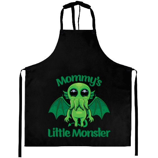 Mommy’s Little Monster Cthulhu Cuddles Aprons