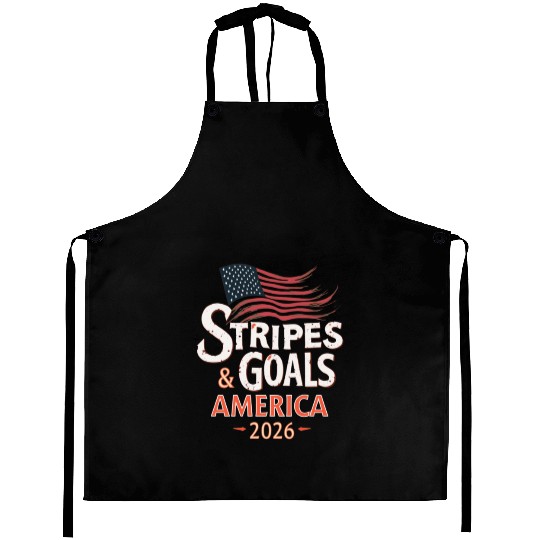 Stars, Stripes & Goals – USA Soccer World Cup 2026 Aprons