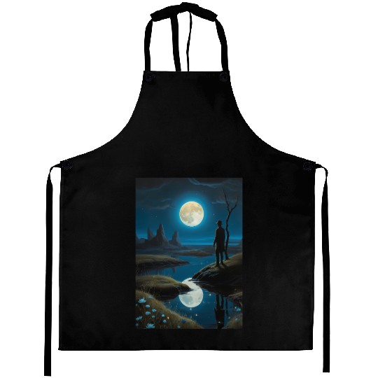 Mystic Night Under the Full Moon Aprons