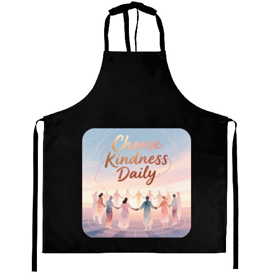Choose Kindness Daily Inspirational Design Aprons