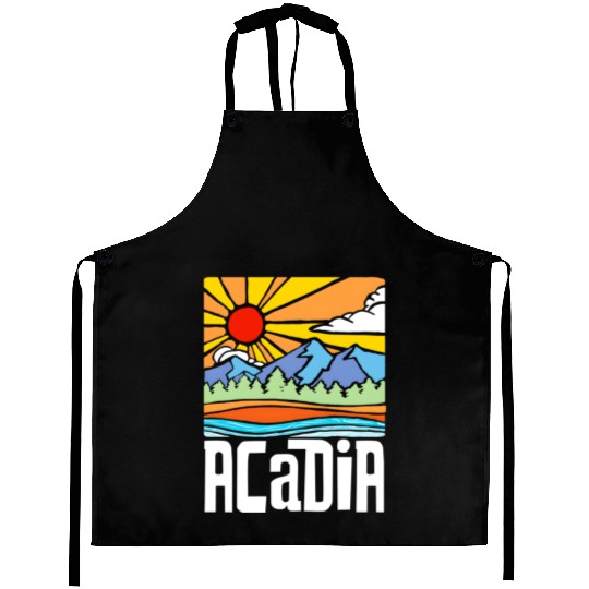 Acadia National Park Artistic Nature & Mountains Aprons