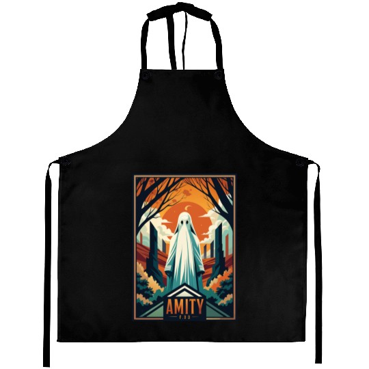 Silent Spirit Forest Scene Amity  Aprons