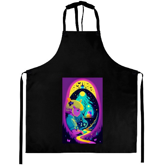 Down the Psychedelic Path Aprons