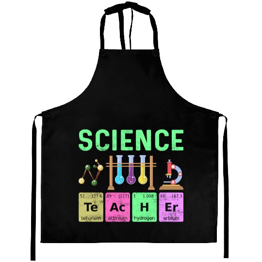 Scientific Chemistry Periodic Table Aprons