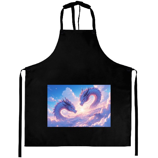 Celestial Dragon Duo Aprons