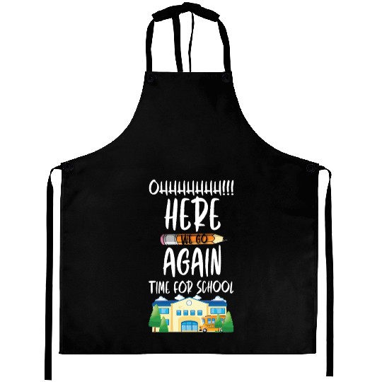 Back to school again! Aprons