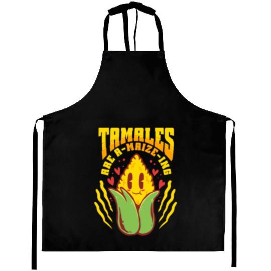 Tamale Making Tamales Are A-Maize-ing Aprons