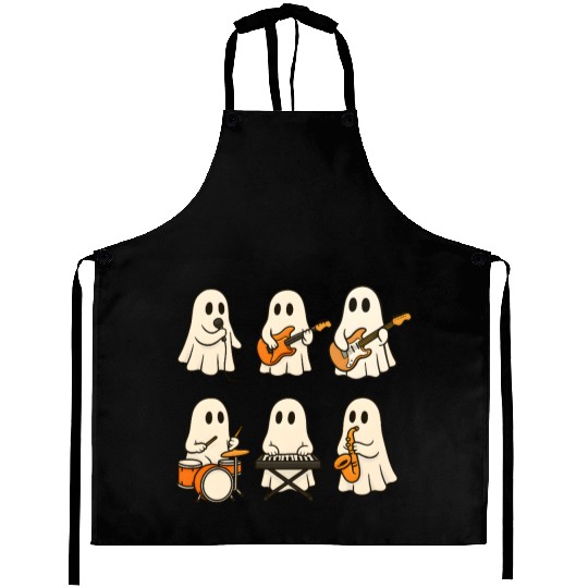 Ghost Band Musical Ensemble Aprons