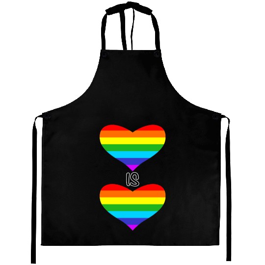 Love is Love Aprons