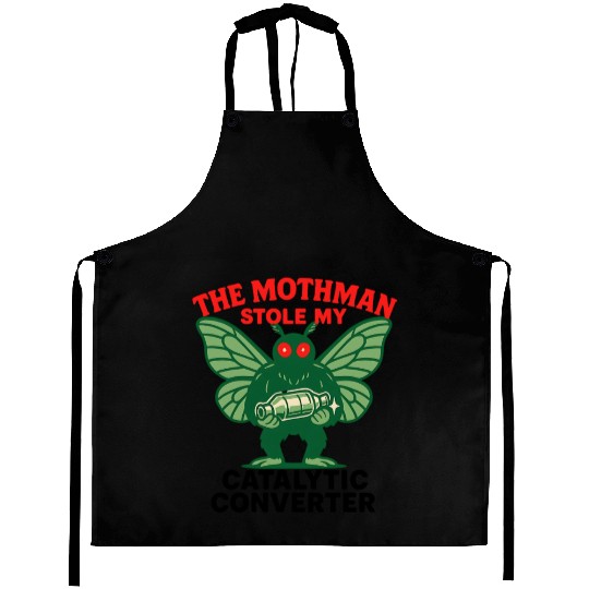 The Mothman Stole My Catalytic Converter – Green M Aprons
