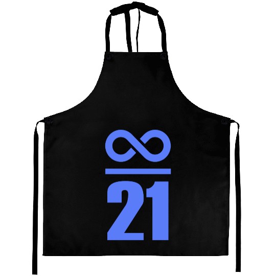 Infinite through 21 Million Bitcoin Infinitely Val Aprons