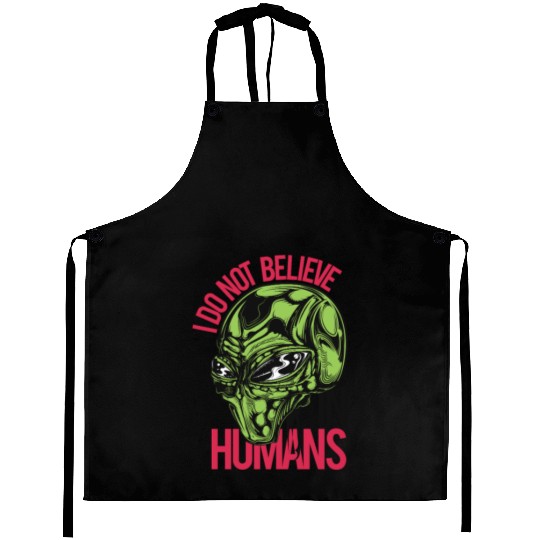 Alien Skull with Mind Control Aprons