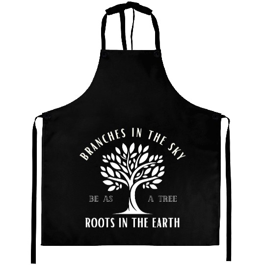 Branches in the Sky Inspirational Tree Design Aprons