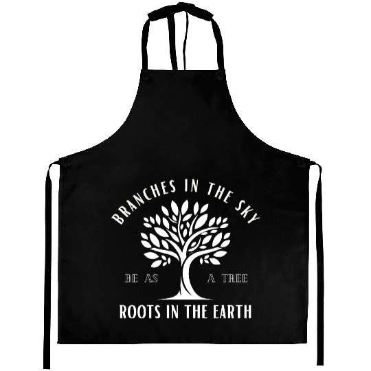 Branches in the Sky Inspirational Tree Design Aprons