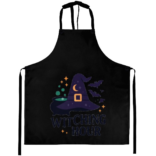 Witching Hour Night Scene Design Aprons