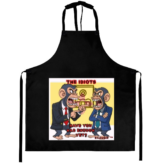 Humorous Monkey Politicians Aprons