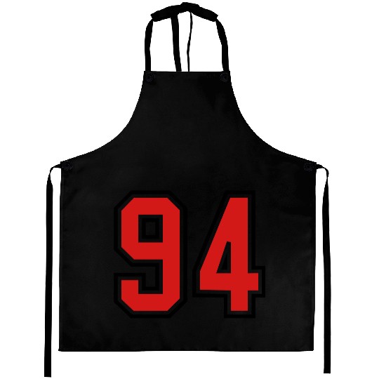 94 sports jersey football number Aprons