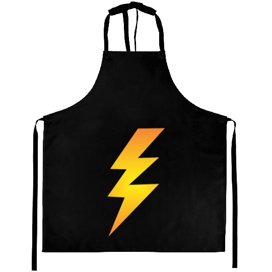 Lightning Bolt Aprons