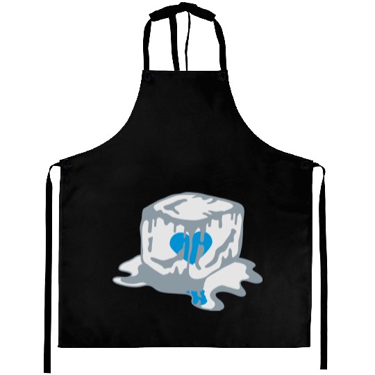 Ice Cube Heart Aprons