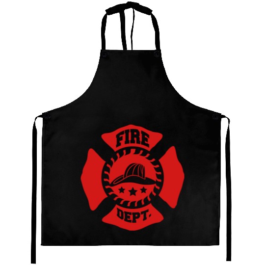 Fire Brigade logo symbol design Aprons