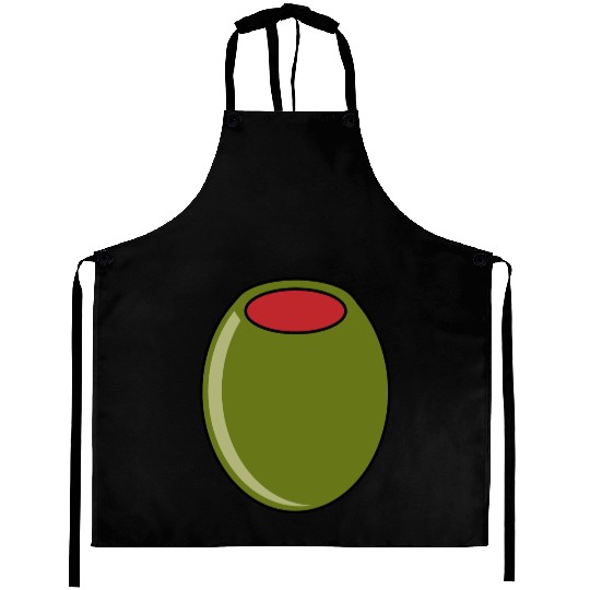 green olive Aprons