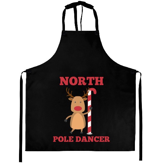 North Pole Dancer Aprons