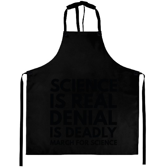 Science Is Real Aprons