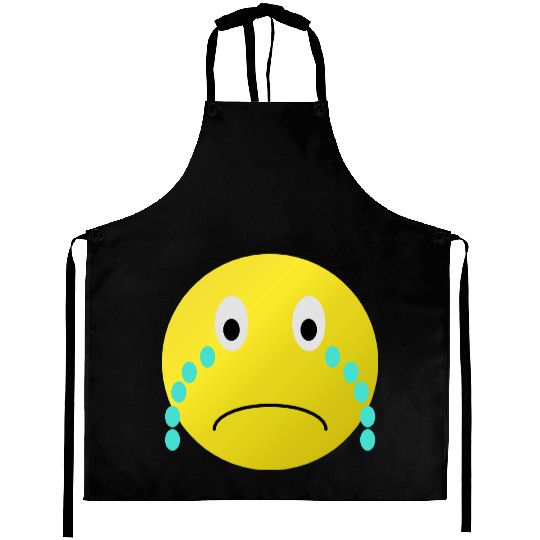 Cry Smiley Aprons