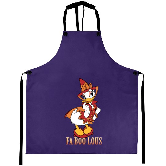 Daisy Disney Halloween Daisy Duck Witch Costume Fa-Boo-Lous Unisex Gift Aprons
