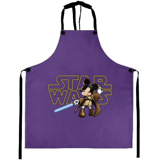 Star Wars Mickey Aprons, Star Wars Disney Aprons, Star Wars Aprons