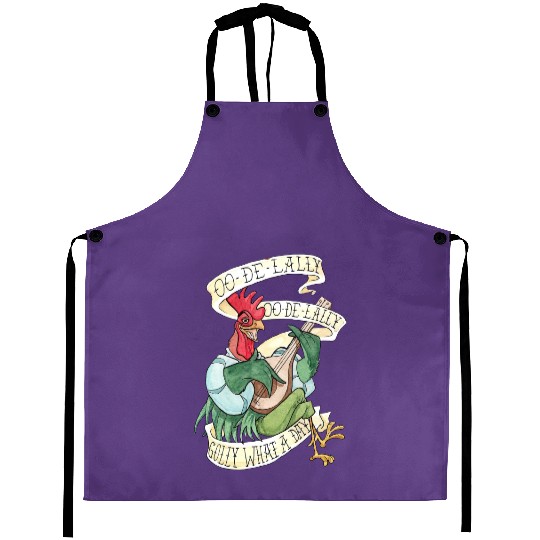 Disney Alan-A-Dale Rooster Robin Hood Aprons, Robin Hood Aprons, Disney Aprons, Disney World Aprons, Magic Kingdom Aprons, Disney Gift
