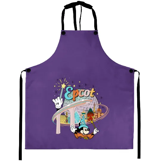 Disney Epcot Aprons, Vintage Epcot 1982 Aprons