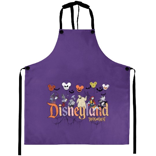 Vintage Disneyland Nightmare Before Christmas Halloween Aprons