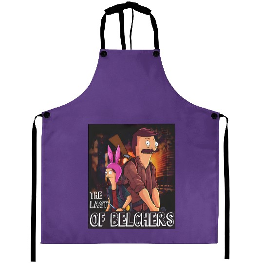 The Last Of Us Bobs Burgers Funny Graphic Aprons
