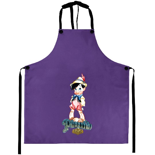 Disney Pinocchio Vintage Portrait Aprons