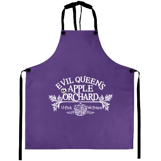 Evil Queen Aprons, Evil Queen's Apple Orchard Aprons, Disney Aprons