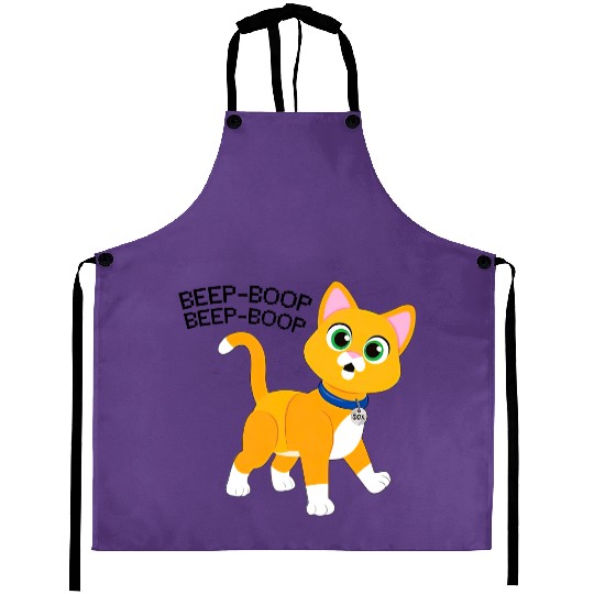 Disney Sox Cat  Aprons, Buzz Lightyear Aprons, Lightyear 2023 Star Aprons