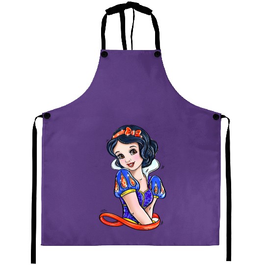 Snow White Aprons, Disney Princess Aprons, Birthday Girl Aprons