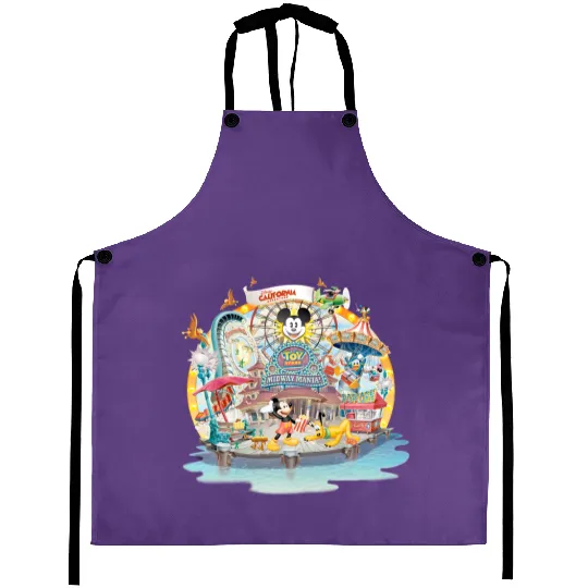 Disneyland California Adventure Aprons, Disney California Aprons