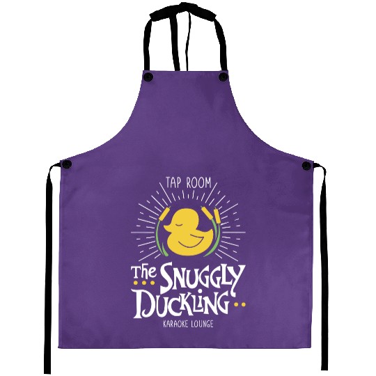 The Snuggly Duckling Aprons, Tangled Movie Aprons, Disney Fan Aprons, Gift Idea
