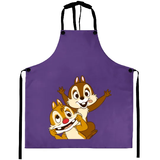 Sweety Chip And Dale Aprons, Chip n Dale, Chip And Dale Disney Character Aprons, Chip and Dale Characters